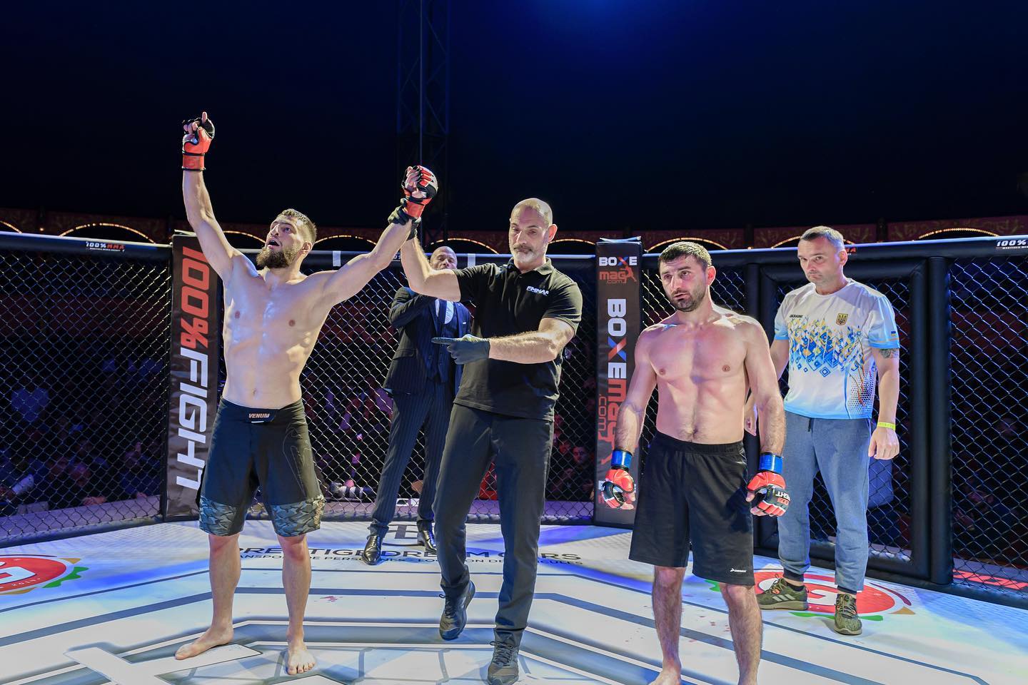 RAMZAN "LOUP NOIR" JEMBIEV : 1ere victoire en MMA